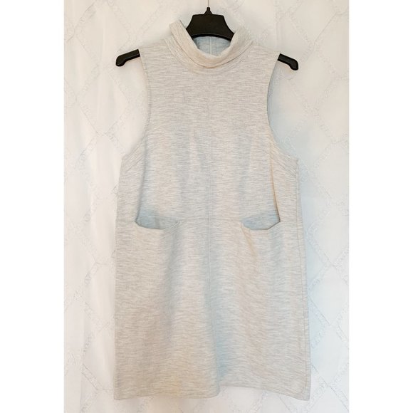 Free People Turtleneck Mock Neck Sleeveless Shift - Picture 1 of 6